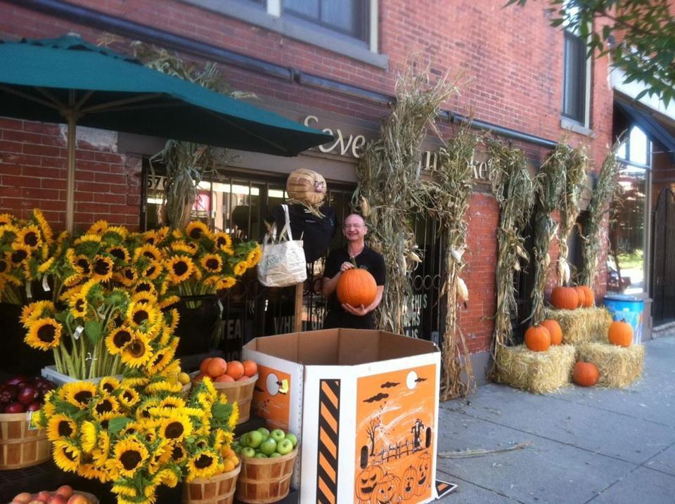 Allen Seletsky in front of his store in a Boston neighborhood. Photo: Union Park Neighborhood Association.